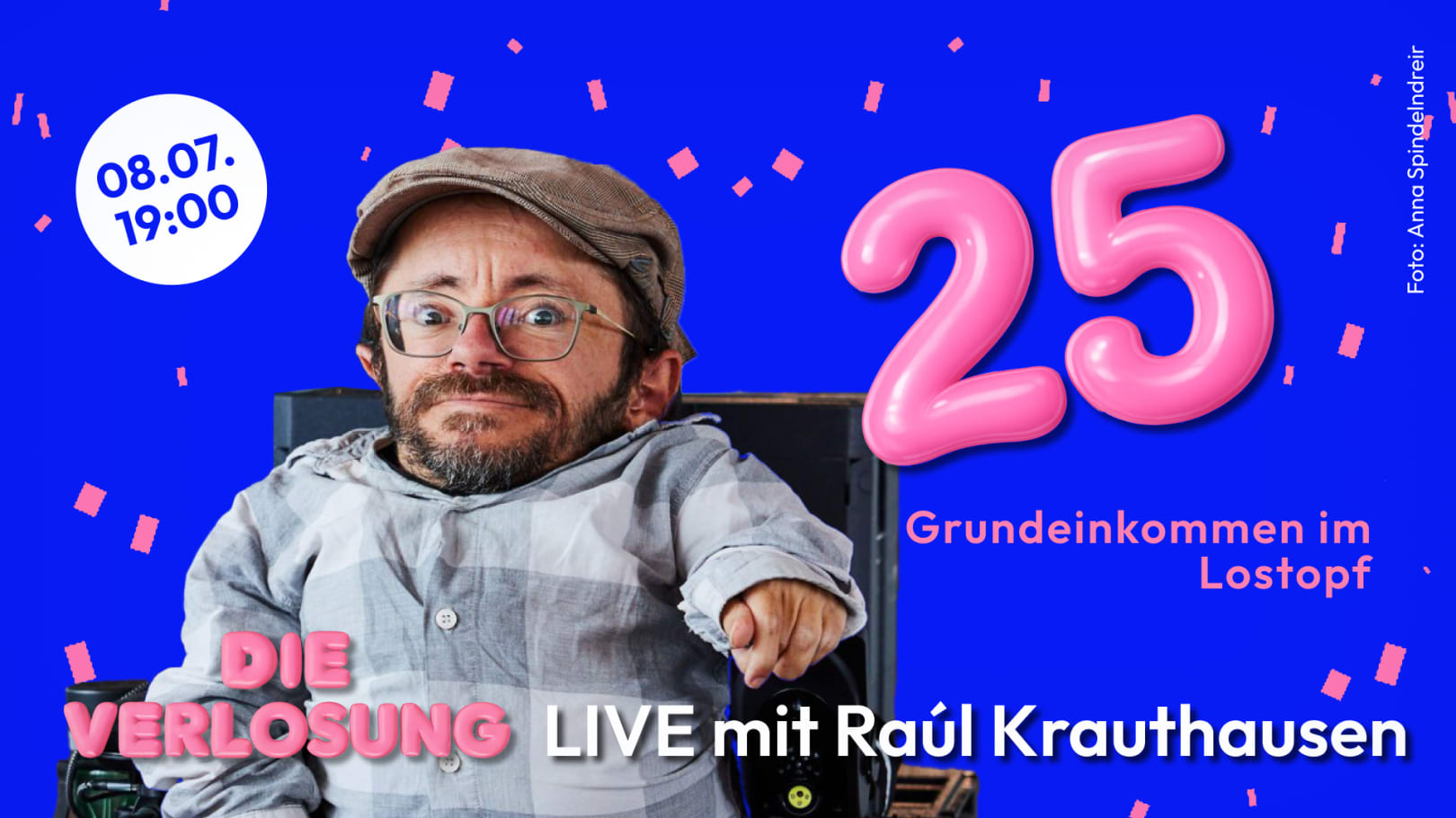 Die Verlosung mit Raúl Krauthausen