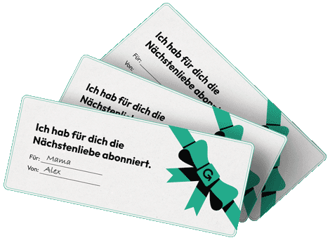 Drei Geschenkcodes
